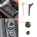 Carbon Fiber Console Commands Covers For Miata ND/Mk4