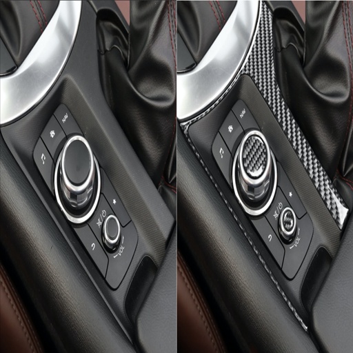Carbon Fiber Console Commands Covers For Miata ND/Mk4