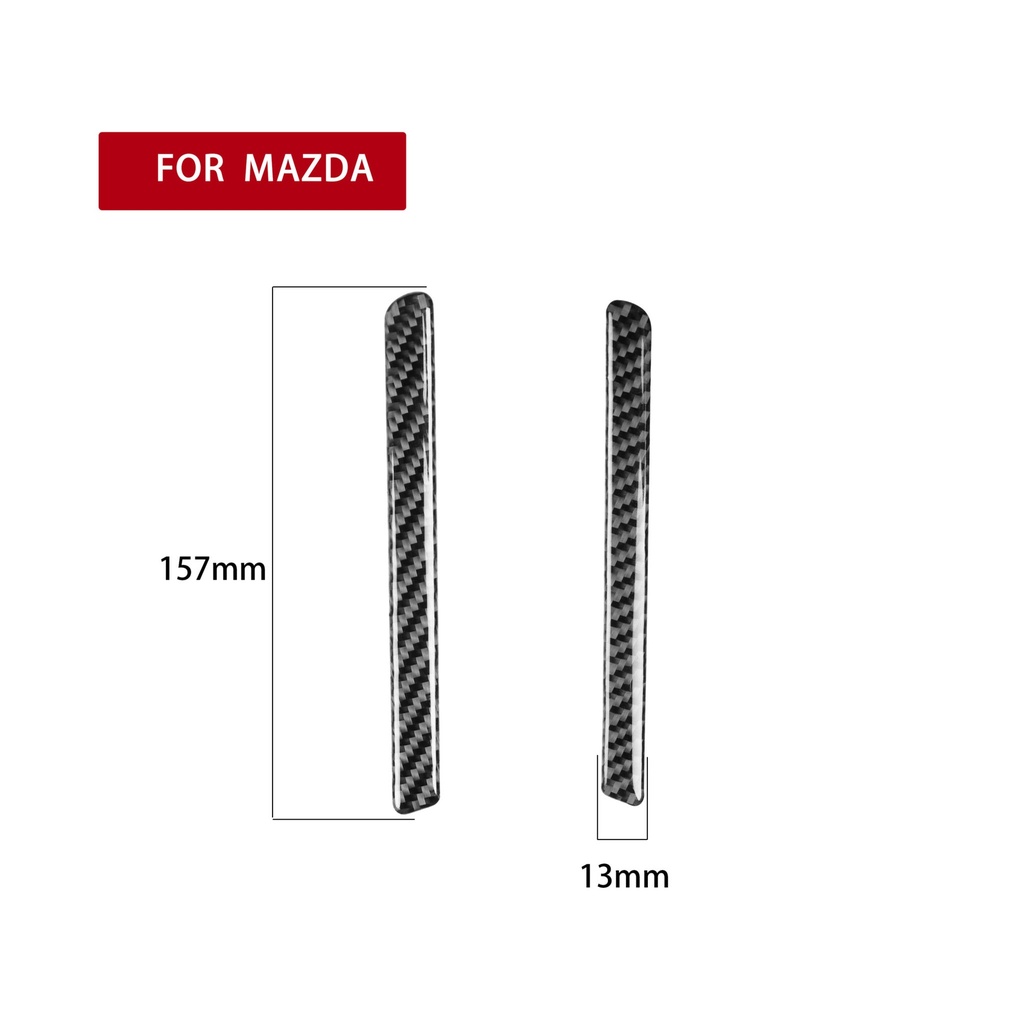 Carbon Fiber Door Handles Inserts (2 pieces) For Miata NC/Mk3