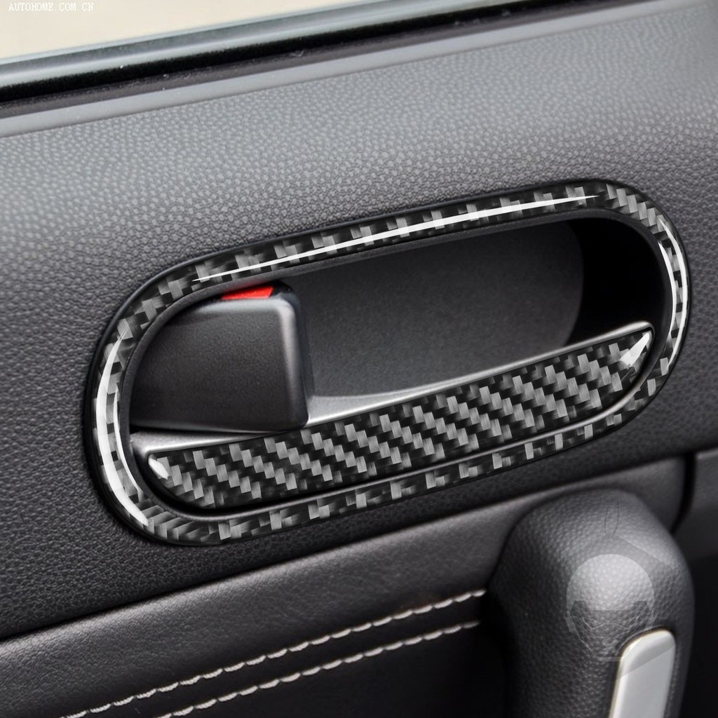 Carbon Fiber Door Handles Trims (4 pieces) For Miata NC/Mk3