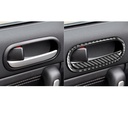 Carbon Fiber Door Handles Trims (4 pieces) For Miata NC/Mk3