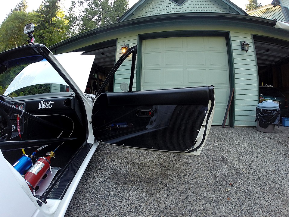 Carbon Fiber Door Panels For Miata NA/Mk1