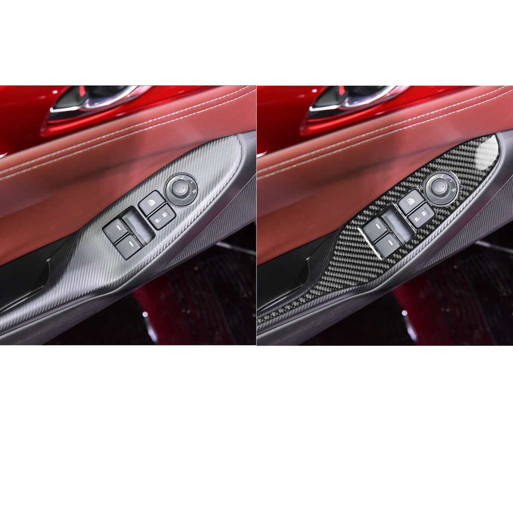Carbon Fiber Door Trims Covers For Miata ND/Mk4 (Sport Edition)