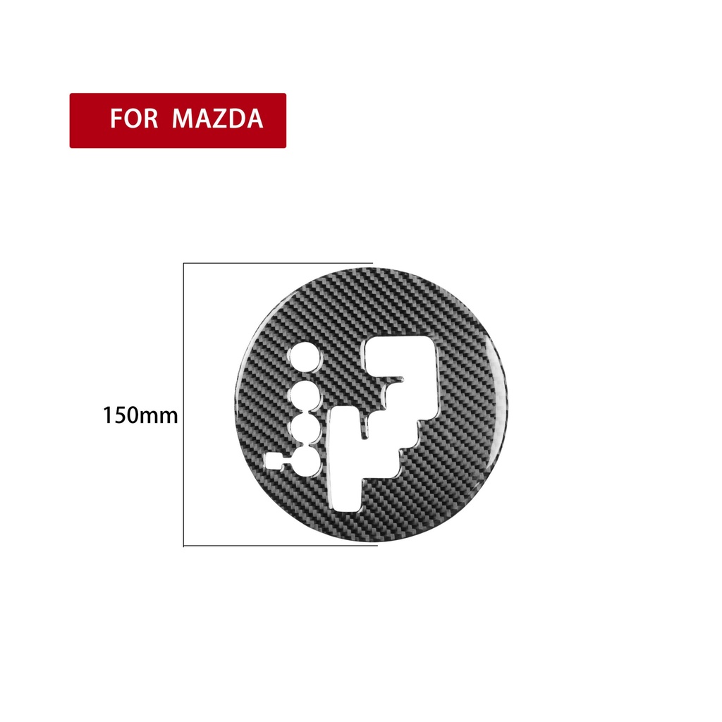 Carbon Fiber Gearshift Surround Trim Cover For Miata NC/Mk3 (LHD Only)