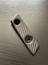 Carbon Fiber Hardtop Frankenstein Striker Plates For Miata NA/NB