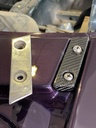 Carbon Fiber Hardtop Frankenstein Striker Plates For Miata NA/NB