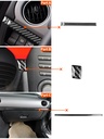 Carbon Fiber LHD Trim Strips For Miata NC/Mk3