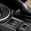 Carbon Fiber Power Windows Switch and Armrest Trims (2 pieces) For Miata NC/Mk3