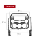 Carbon Fiber Radio Console Covers Set (4 pcs) For Miata NC/Mk3