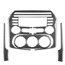 Carbon Fiber Radio Console Covers Set (4 pcs) For Miata NC/Mk3