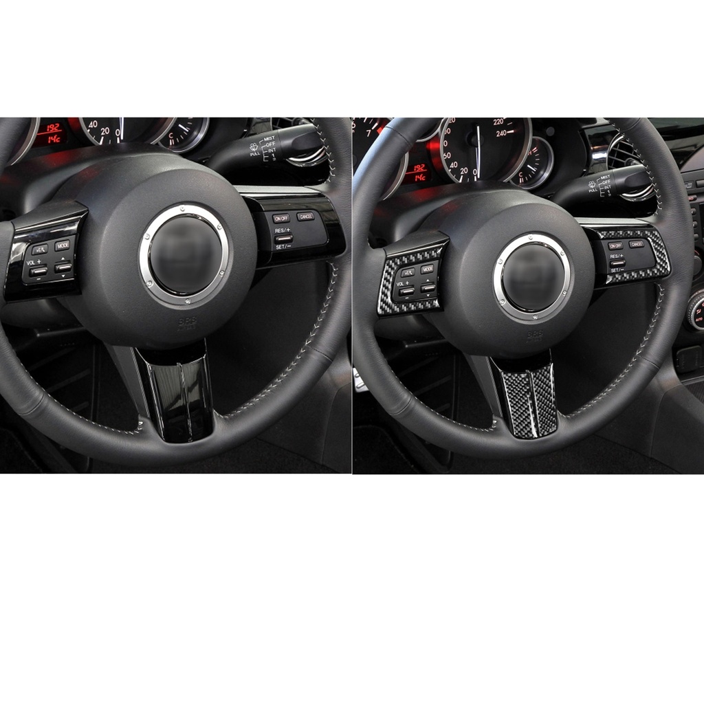 Carbon Fiber Steering Wheel Trims For Miata NC/Mk3