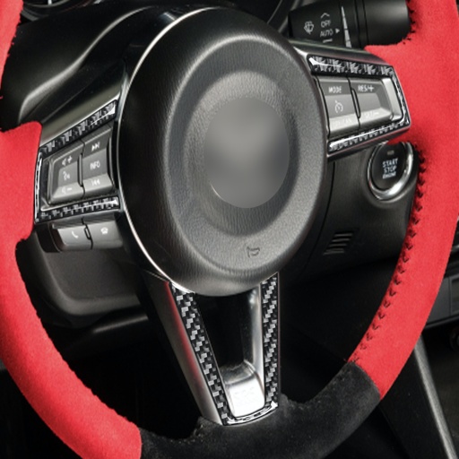 Carbon Fiber Steering Wheel Trims For Miata ND/Mk4