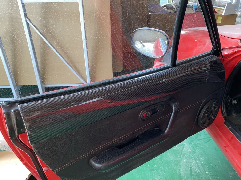 Carbon Fiber Top Door Pads For Miata NA/Mk1
