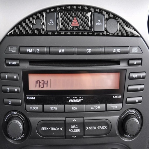 Carbon Fiber Warning Trim Cover For Miata NC/Mk3 (PRHT Only)