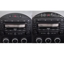 Carbon Fiber Warning Trim Cover For Miata NC/Mk3 (PRHT Only)