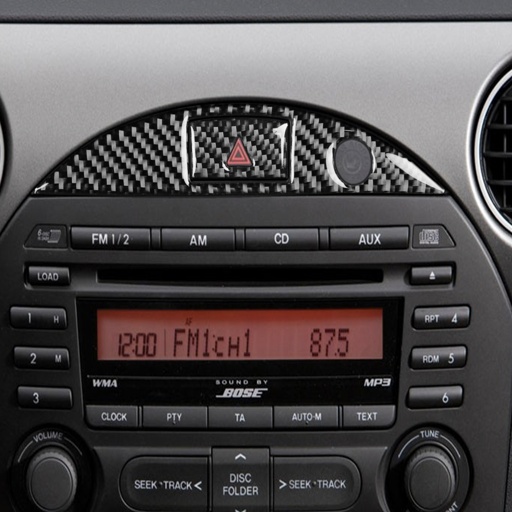 Carbon Fiber Warning Trim Cover For Miata NC/Mk3 (Soft Top Only)
