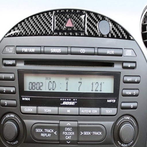 Carbon Fiber Warning Trim Cover For Miata NC/Mk3 (Soft Top Only)