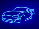 Mazda Miata NB LED Neon Sign (3/4 view)