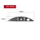 Carbon Fiber Warning Trim Cover For Miata NC/Mk3 (Soft Top Only)