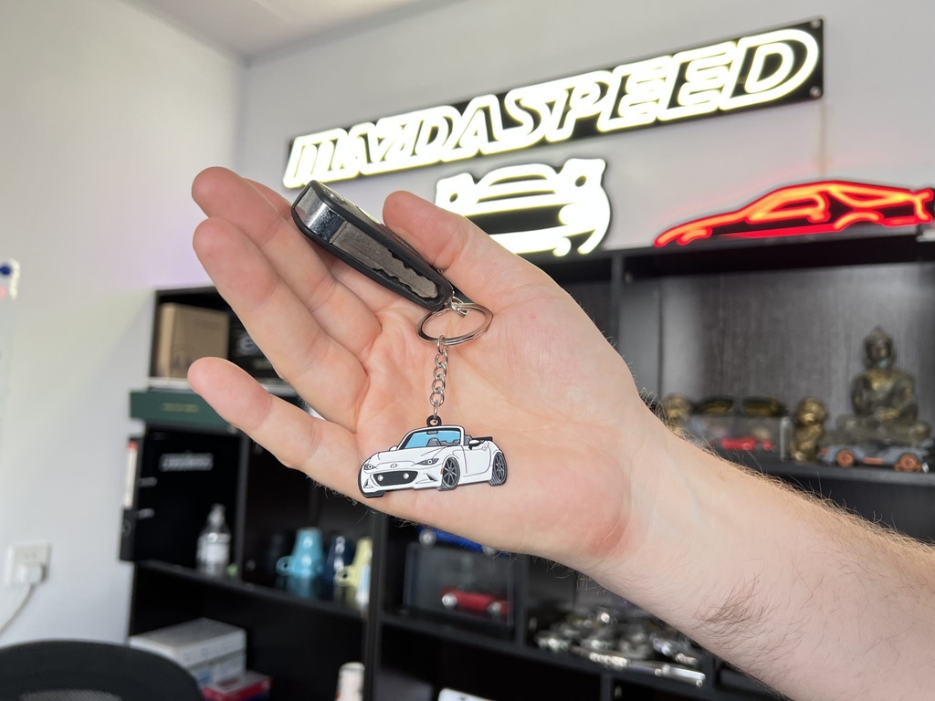 Mazda Miata ND Keychain