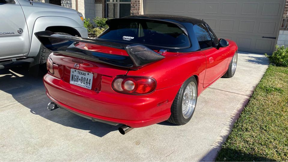 Mazdaspeed Rear Spoiler For Miata NB (RX-7 FD version) | CarbonMiata