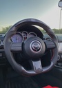 Carbon Fiber/Leather Steering Wheel With LED Screen For Miata NC/Mk3
