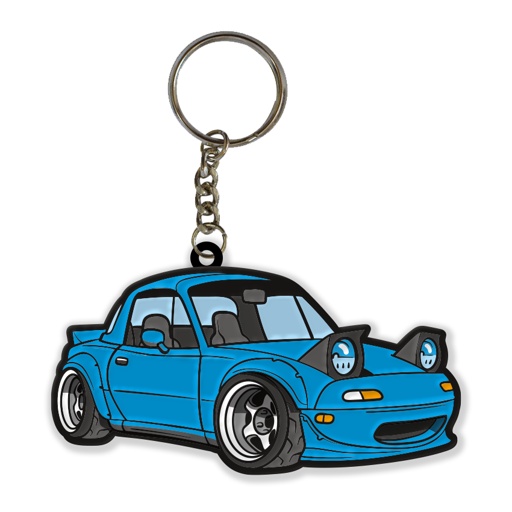 Miata Keychain