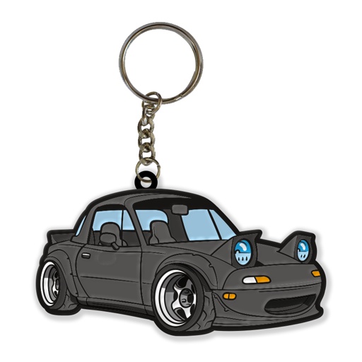 Miata Keychain