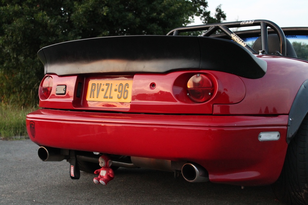 Monster Trunk Spoiler (3 Pieces) For Miata NA/Mk1