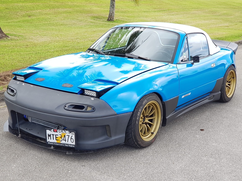 Monster Trunk Spoiler (3 Pieces) For Miata NA/Mk1