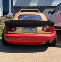 Monster Trunk Spoiler (3 Pieces) For Miata NA/Mk1