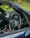 Carbon Fiber/Leather Steering Wheel With LED Screen For Miata NC/Mk3