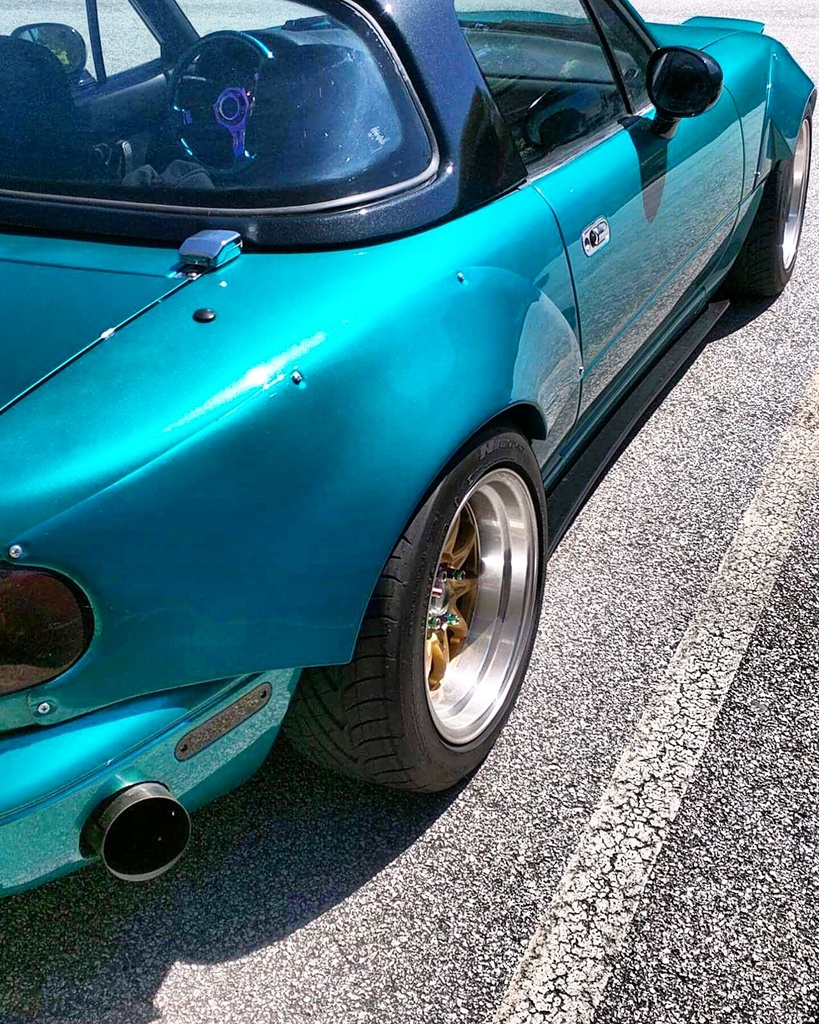 Overfenders Kit (Type 2) For Miata NA/Mk1