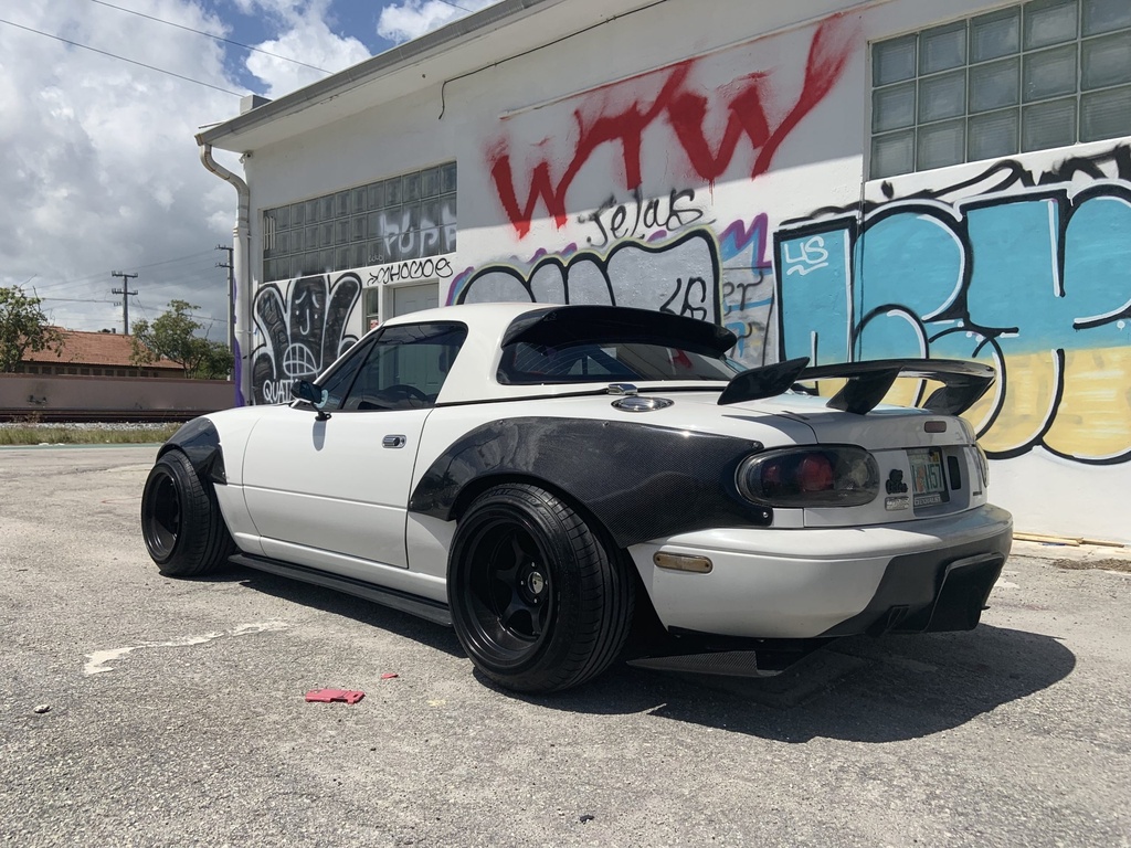 Overfenders Kit (Type 2) For Miata NA/Mk1