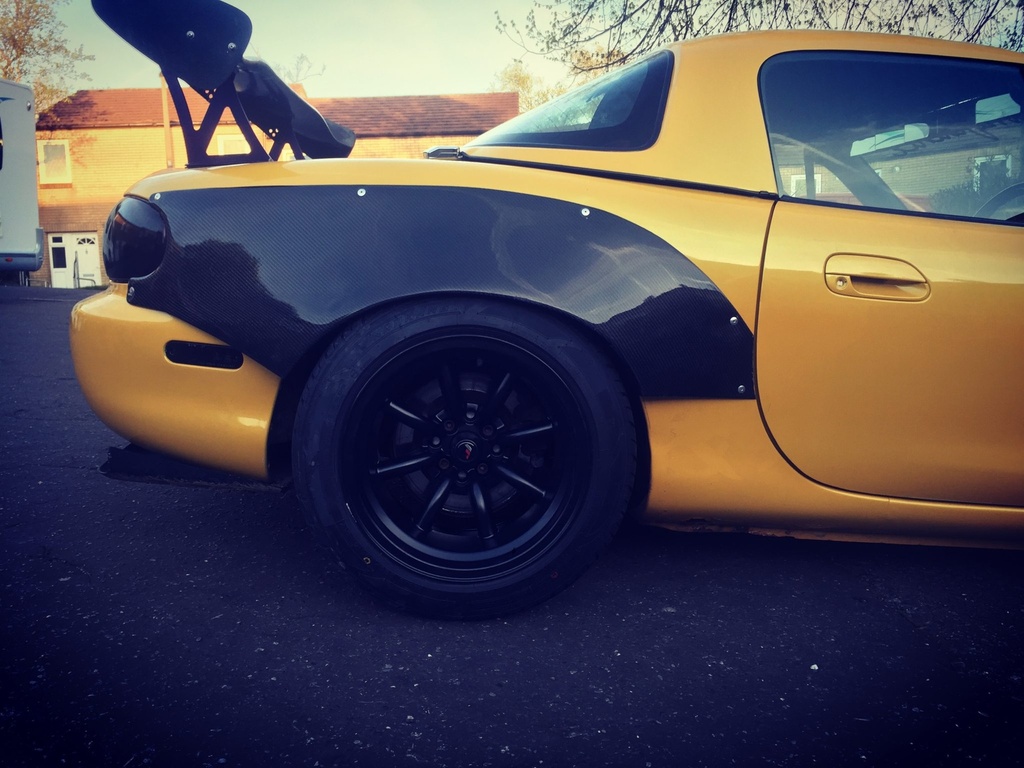 Overfenders Kit (Type 2) For Miata NB | CarbonMiata