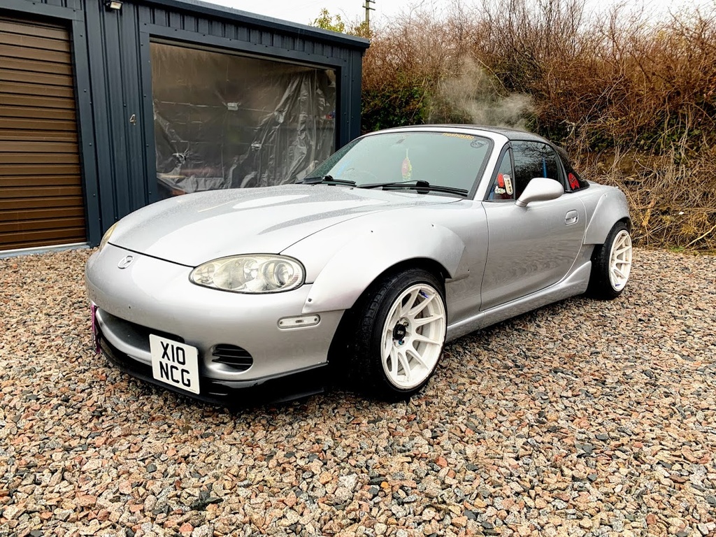 Overfenders Kit (Type 2) For Miata NB/Mk2