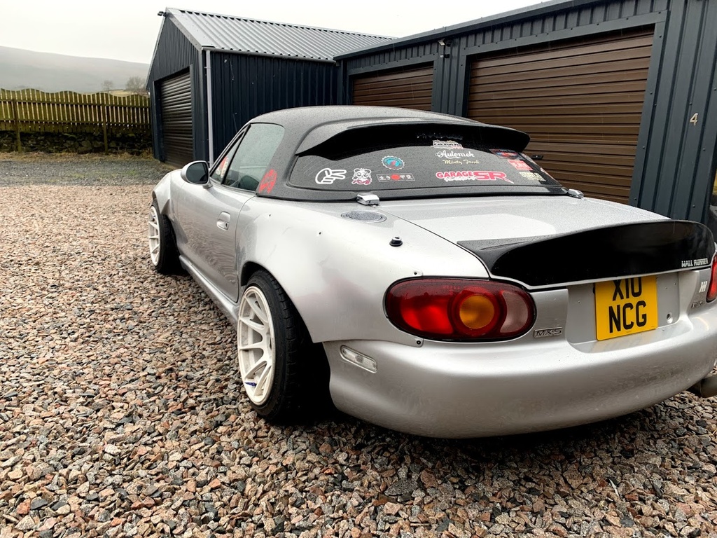 Overfenders Kit (Type 2) For Miata NB/Mk2