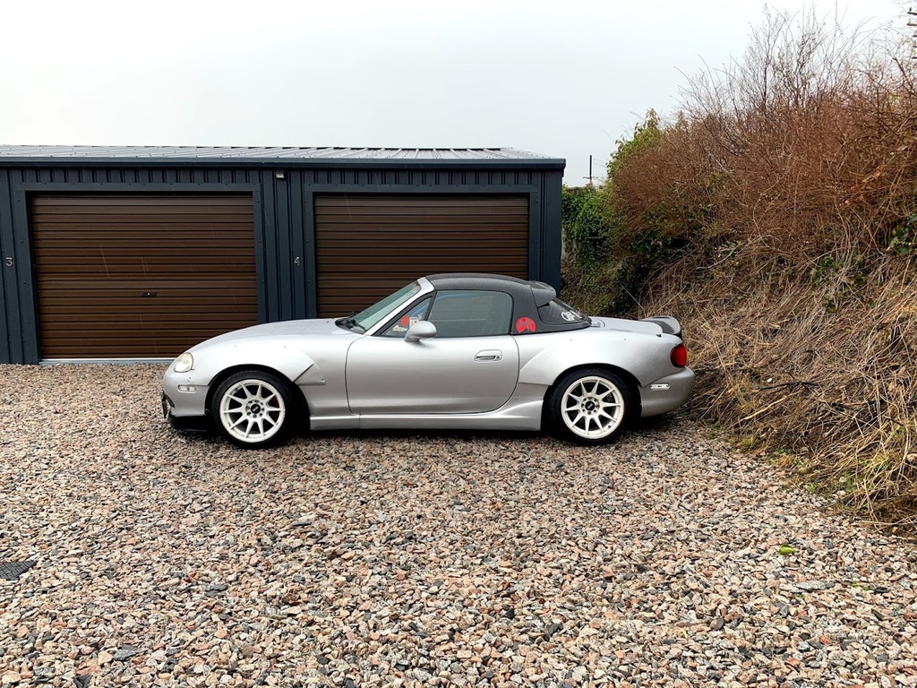 Overfenders Kit (Type 2) For Miata NB/Mk2