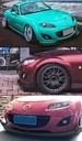 PU Front Lip For Miata NC2