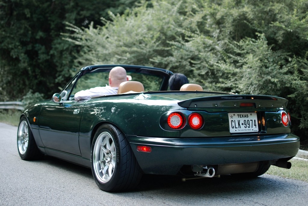 Quad LED Tail Lights Rear Finish Panel For Miata NA/Mk1