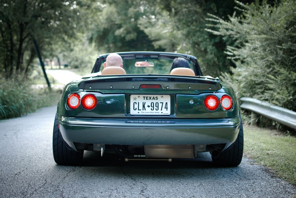 Quad LED Tail Lights Rear Finish Panel For Miata NA/Mk1