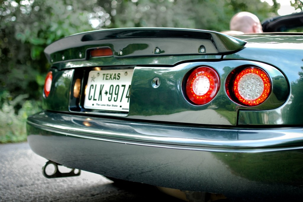 Quad LED Tail Lights Rear Finish Panel For Miata NA/Mk1