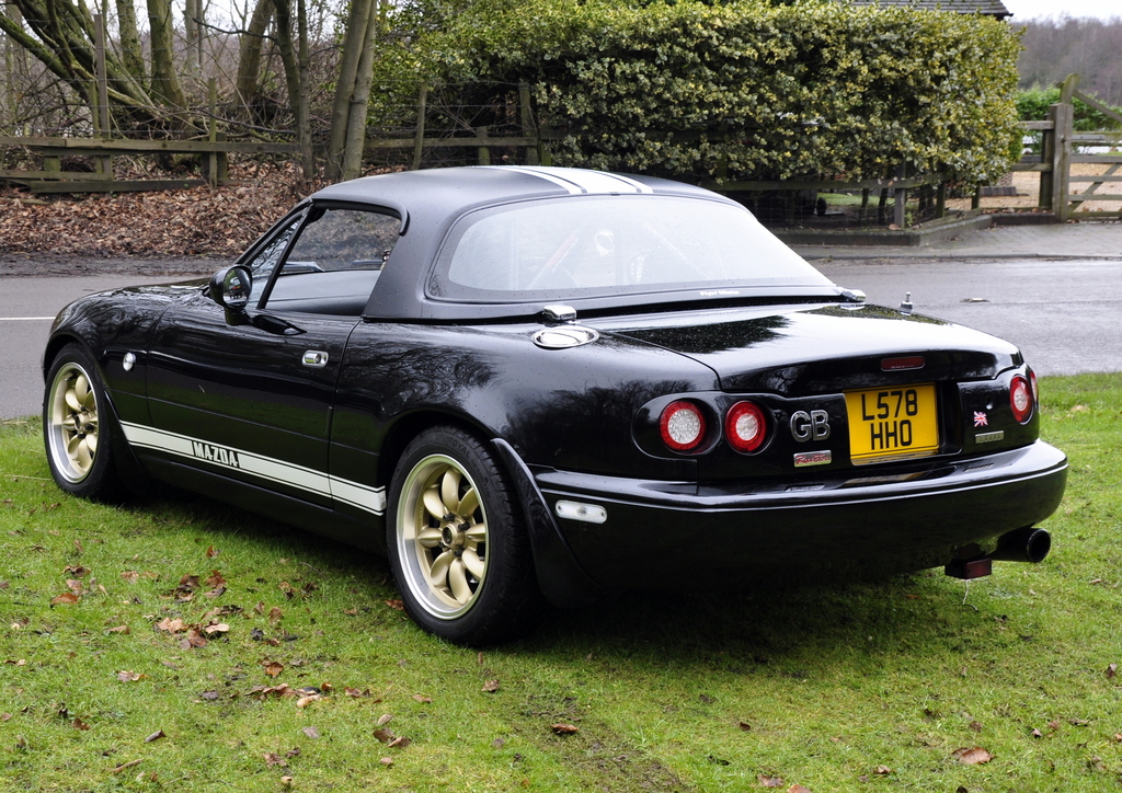 Quad LED Tail Lights Rear Finish Panel For Miata NA/Mk1