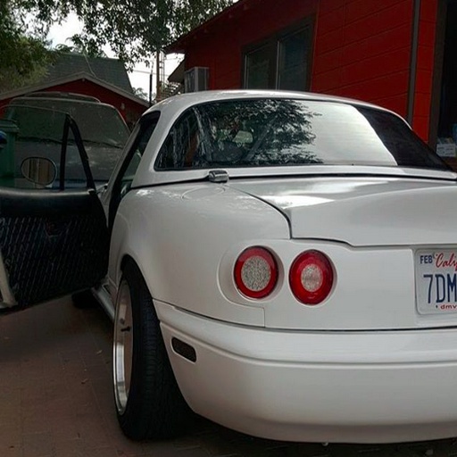 Quad LED Tail Lights Rear Finish Panel For Miata NA/Mk1