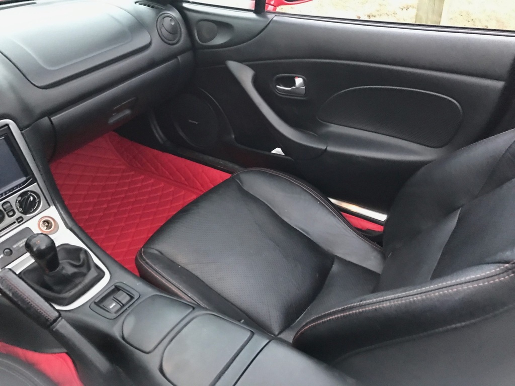 Quilted Floor mats (Premade material) For Miata NA/NB