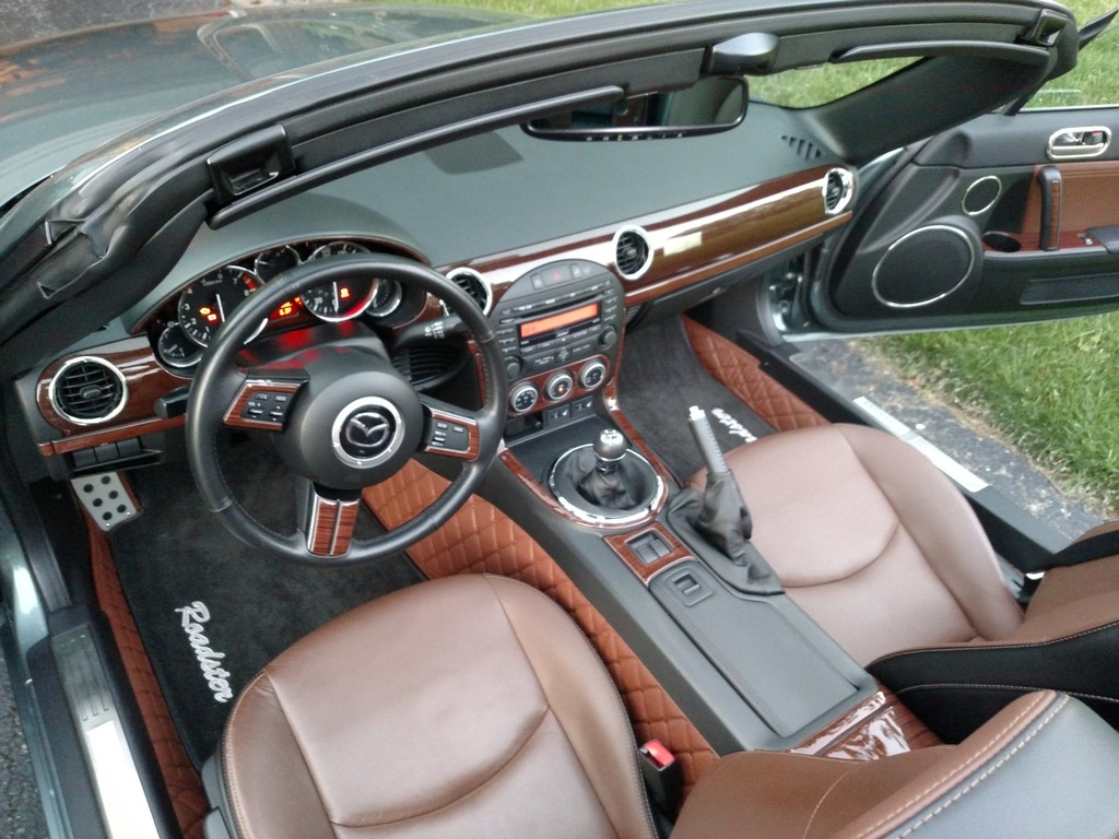 Quilted Floor mats (Premade material) For Miata NC/Mk3
