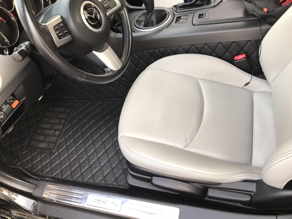 Quilted Floor mats (Premade material) For Miata NC/Mk3