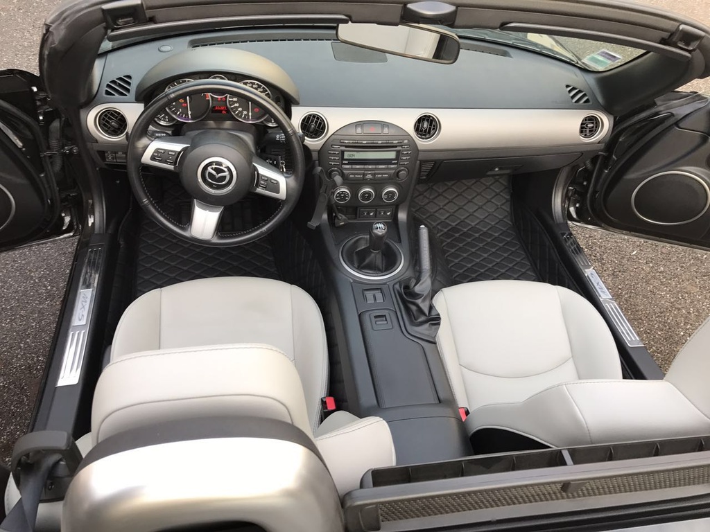 Quilted Floor mats (Premade material) For Miata NC/Mk3