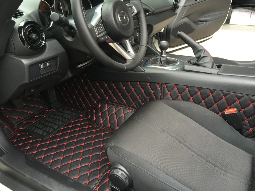 Quilted Floor mats (Premade Material) For Miata ND/Mk4