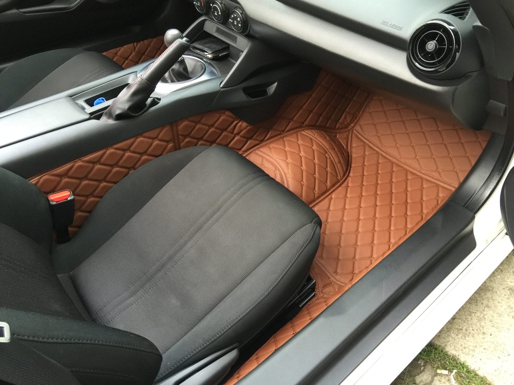 Quilted Floor mats (Premade Material) For Miata ND/Mk4